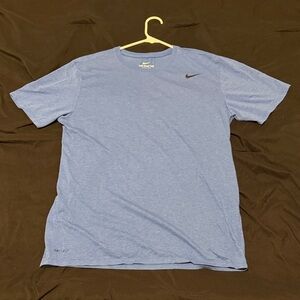Nike Men's Heather Blue Short Sleeve Tee